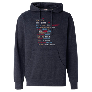 All-Time Great Nicknames - Midweight Hooded Pullover Sweatshirt - Pick & Shovel Wear