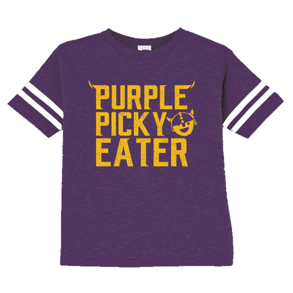 Purple Picky Eater - Toddler Jersey Tee - Pick & Shovel Wear