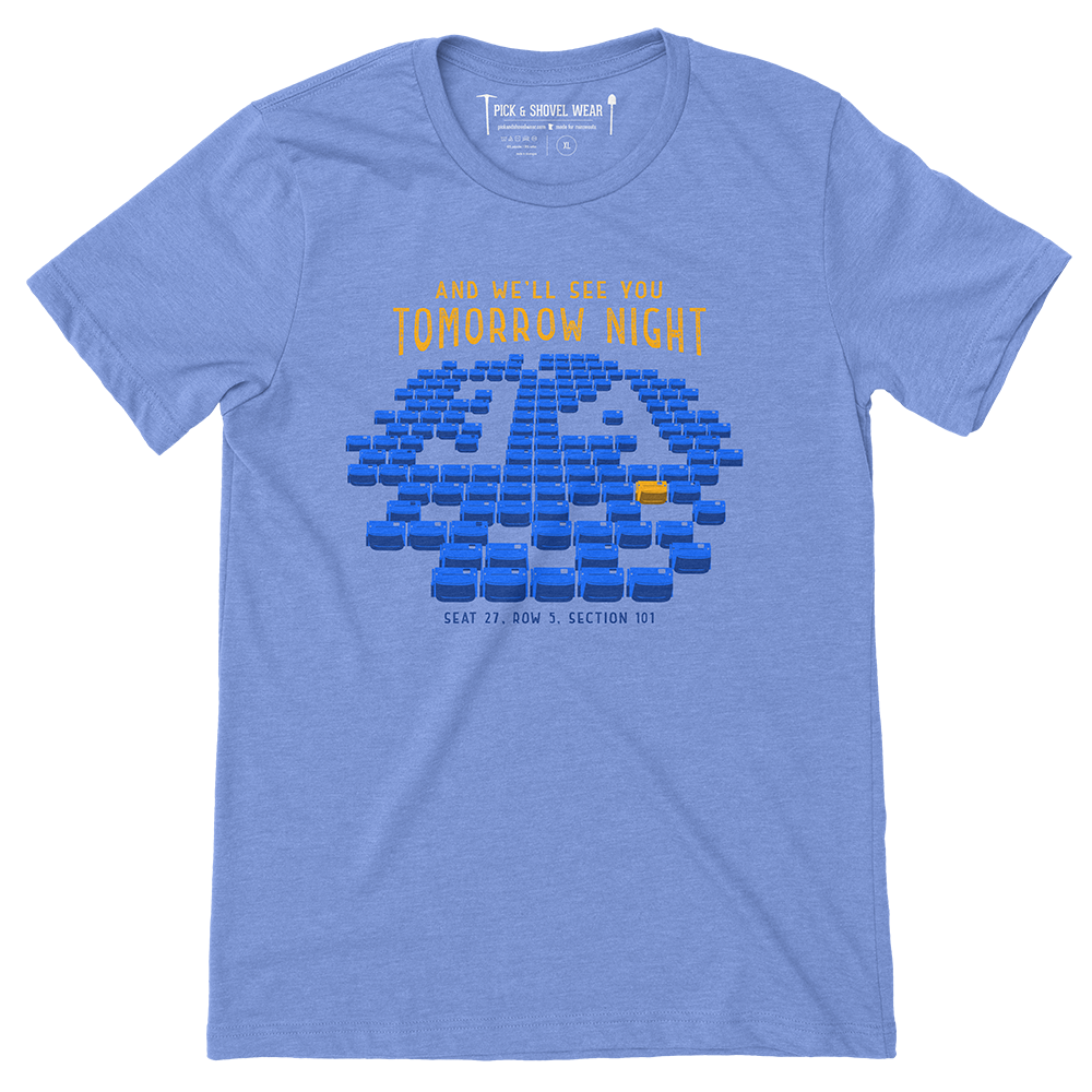 Adult Yo8i T-shirt Blue