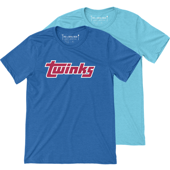 Twinks - Unisex T-Shirt - Multiple Colors - Pick & Shovel Wear