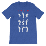 1988 Series Champion Batting Stances - Unisex T-shirt - Pick & Shovel Wear