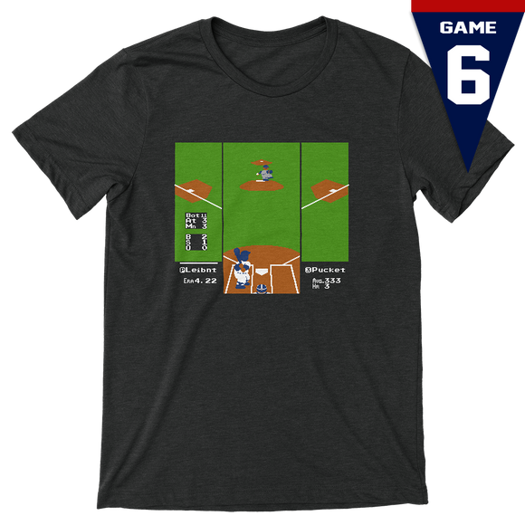 RBI Game 6 - Unisex T-Shirt - Heather Black
