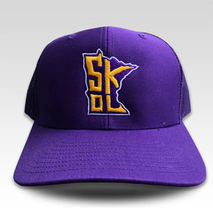SKOL STATE Snapback Cap - Purple