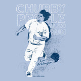 Chubby People Also Run - La Tortuga - Adult Unisex T-Shirt - Pick & Shovel Wear