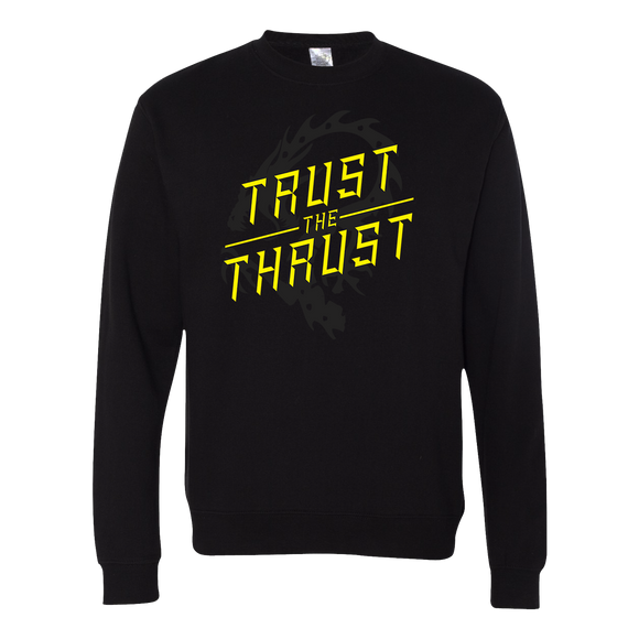 Trust the Thrust - Minnesota Ultimate Disc - Adult Crewneck Sweatshirt